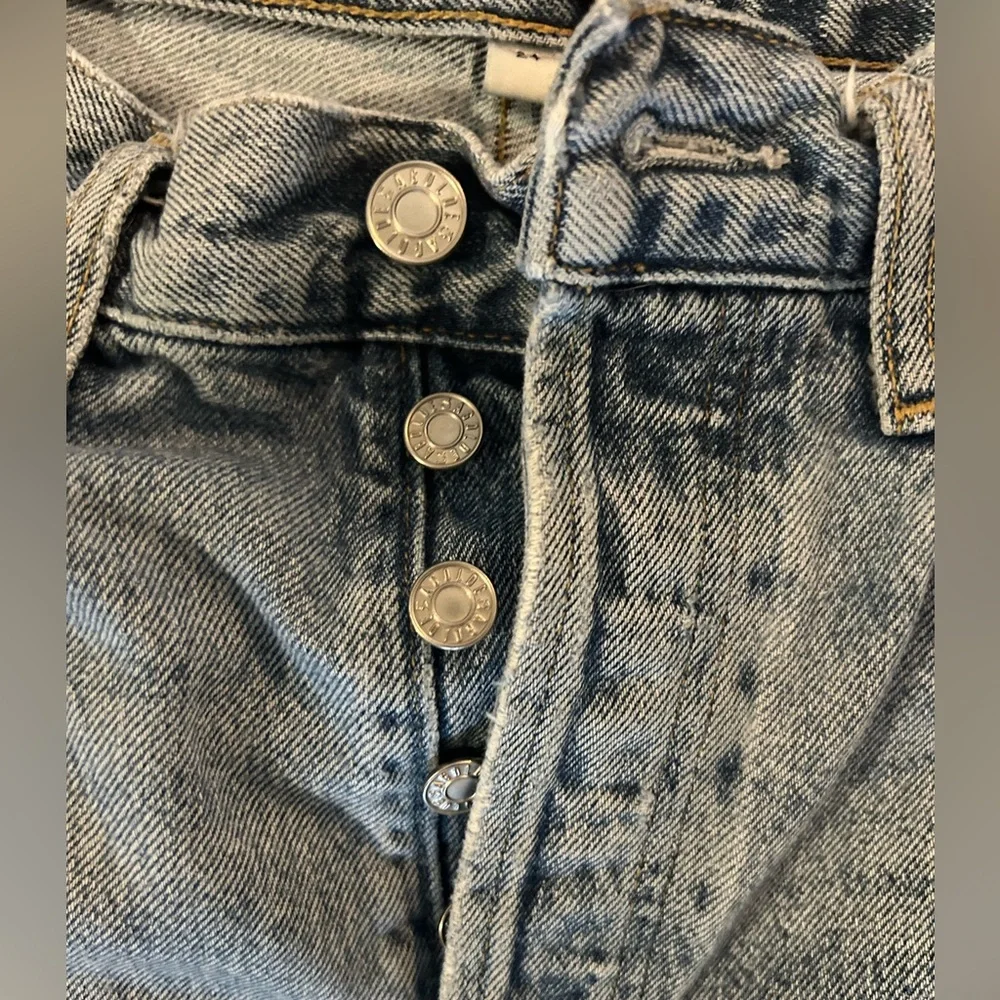 Agolde 90’s mid rise straight jeans in alter - Picture 7 of 10